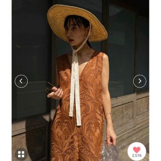 アメリヴィンテージ(Ameri VINTAGE)の ameri CHLOE V NECK ROMPERS(オールインワン)