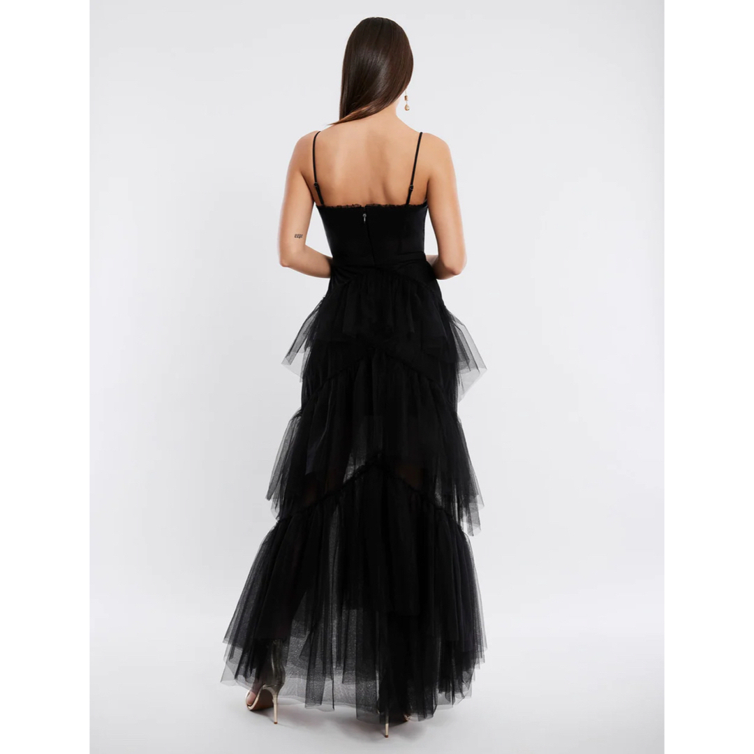 BCBGMAXAZRIA(ビーシービージーマックスアズリア)の❤️BCBGMAXAZRIA 新作新品　黒　ロングドレス　ワンピース レディースのフォーマル/ドレス(ロングドレス)の商品写真