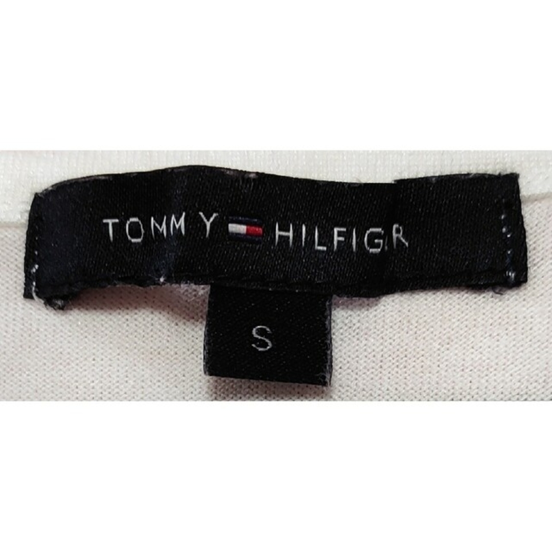 TOMMY HILFIGER(トミーヒルフィガー)の【美品】TOMMY HILFIGER(トミーヒルフィガー)レディースカットソーS レディースのトップス(カットソー(半袖/袖なし))の商品写真