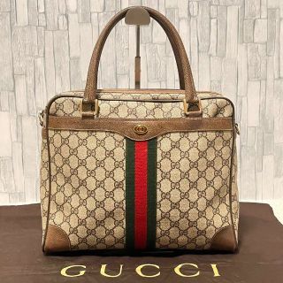 グッチ(Gucci)のオールドグッチ ハンドバッグ 2way シェリーライン インターロキング(ハンドバッグ)