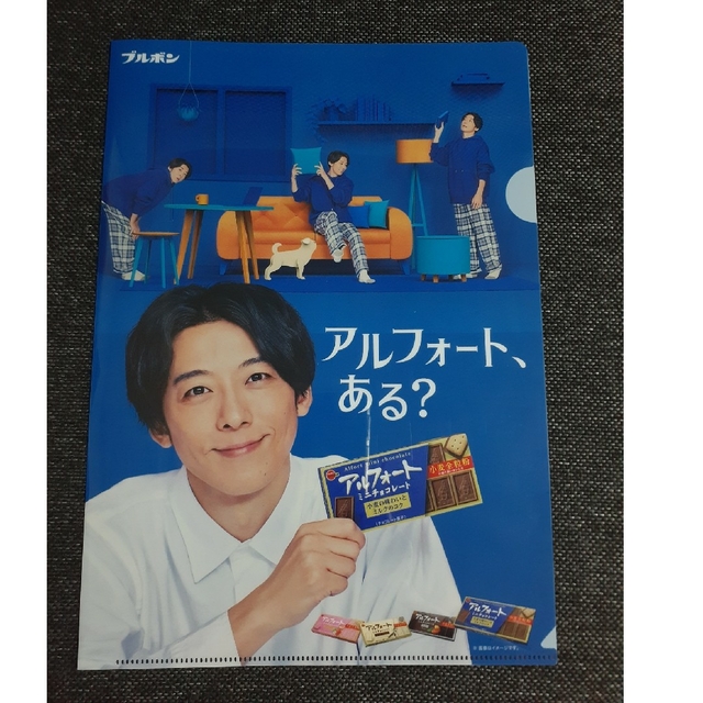 高橋一生　クリアファイル(ブルボン)3枚➕岸辺露伴ルーヴルへ行くフライヤー4枚 エンタメ/ホビーのタレントグッズ(男性タレント)の商品写真