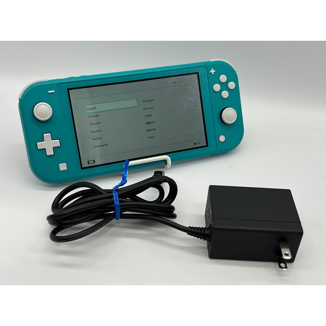 Nintendo Switch(ニンテンドースイッチ)の【動作品】Switch Light ターコイズ スイッチライト 本体 任天堂 エンタメ/ホビーのゲームソフト/ゲーム機本体(携帯用ゲーム機本体)の商品写真