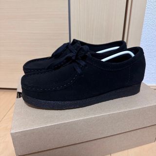 クラークス(Clarks)のClarks wallabee black UK6(スリッポン/モカシン)