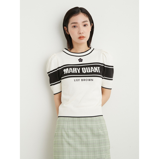 【LILY BROWN×MARY QUANT】ニットプルオーバー 1