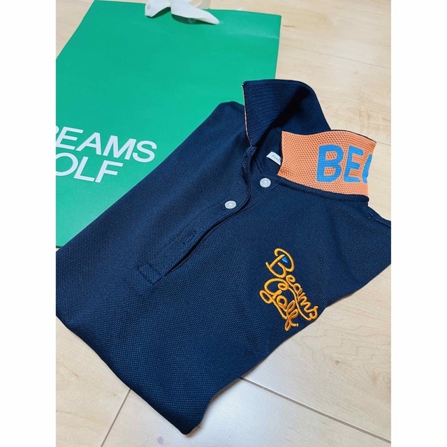 BEAMS(ビームス)の美品　ビームスゴルフ　速乾ストレッチ　レディース　ポロシャツ スポーツ/アウトドアのゴルフ(ウエア)の商品写真