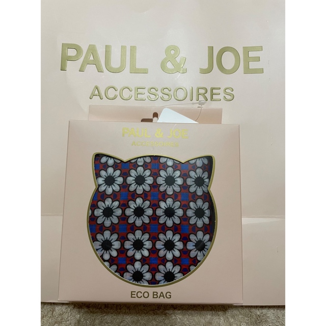 PAUL & JOE(ポールアンドジョー)の新品　ポール&ジョー　エコバッグ　フルールモザイク レディースのバッグ(エコバッグ)の商品写真