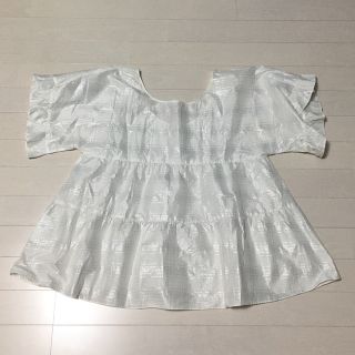 ジルスチュアート(JILLSTUART)のラメチェックブラウス(シャツ/ブラウス(半袖/袖なし))