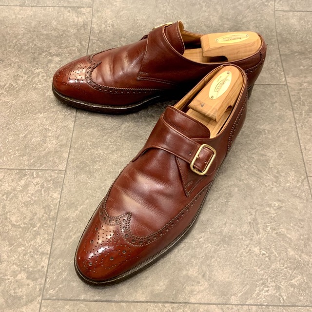 英国名門《Crockett&Jones》ポールスミス別注　ウイングモンク7E 3