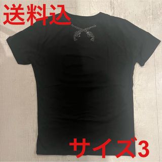 roar - ROAR SWAROVSKI Tシャツ Black 3の通販 by naz's shop｜ロアー