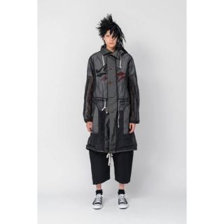 BLACK COMME des GARCONS 20AW ポリ縮 パンツ(スラックス)