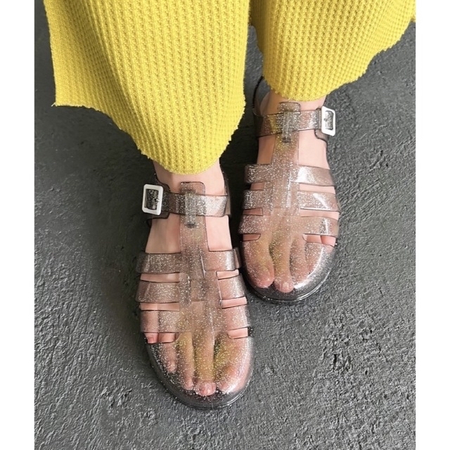 Gurkha clear sandal Black🖤新品未使用 レディースの靴/シューズ(サンダル)の商品写真