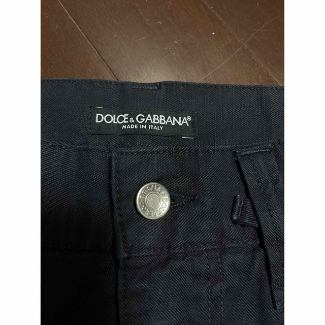 DOLCE&GABBANA(ドルチェアンドガッバーナ)のDOLCE&GABBANA ドルチェアンドガッバーナ ブラックデニム スキニー メンズのパンツ(デニム/ジーンズ)の商品写真