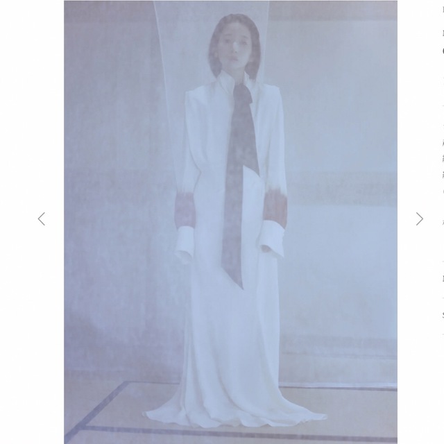 mame(マメ)のCrane Pattern Jacquard Hand-Dyed Dress レディースのワンピース(ロングワンピース/マキシワンピース)の商品写真