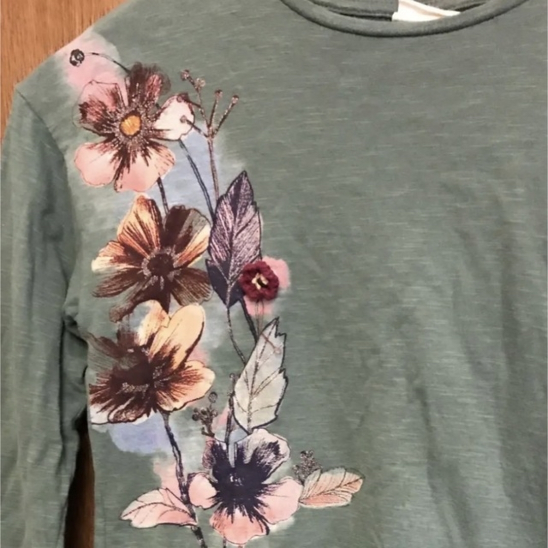 ZARA(ザラ)の  ザラ　キッズ  美品 キッズ/ベビー/マタニティのキッズ服女の子用(90cm~)(Tシャツ/カットソー)の商品写真