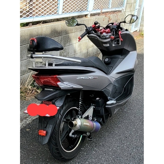 ホンダ(ホンダ)の大人気のバイク(PCX 150cc KF18 大人仕様カスタム車) 改造箇所多数 自動車/バイクのバイク(車体)の商品写真