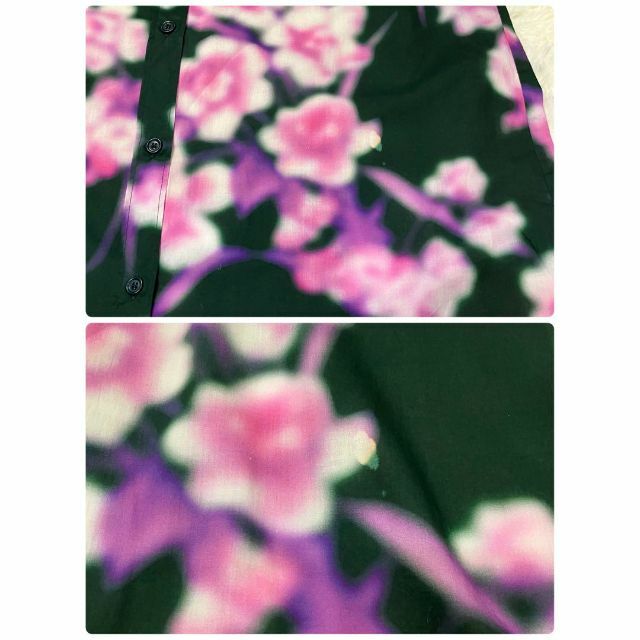 DRIES VAN NOTEN シャツワンピース 花柄 ノースリーブ コットン - www