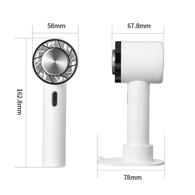 ハンディファン 冷却 半導体 扇風機 スマホ/家電/カメラの冷暖房/空調(扇風機)の商品写真