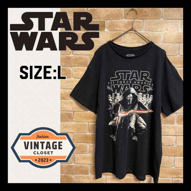 [スターウォーズ]プリント Tシャツ　サイズL メンズのトップス(Tシャツ/カットソー(半袖/袖なし))の商品写真