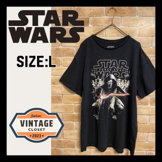 [スターウォーズ]プリント Tシャツ　サイズL(Tシャツ/カットソー(半袖/袖なし))