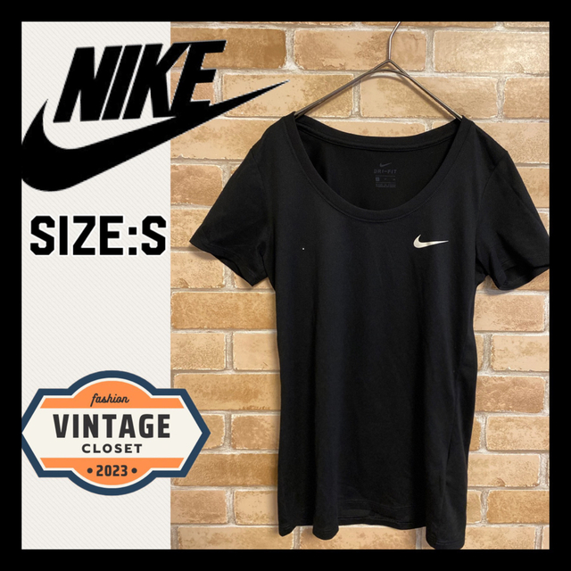 NIKE(ナイキ)の[NIKE ナイキ]ドライフィットtシャツ　サイズS レディースのトップス(Tシャツ(半袖/袖なし))の商品写真