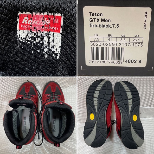 Mammut(マムート)の【美品】MUMMUT Teton GTX 26.5☆GORE-TEX 完全防水☆ スポーツ/アウトドアのアウトドア(登山用品)の商品写真