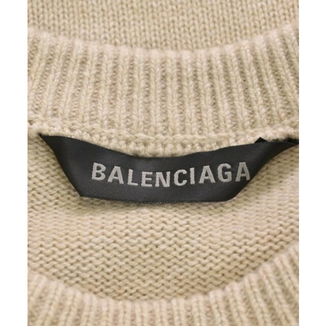 BALENCIAGA バレンシアガ ニット・セーター XS ベージュ | www