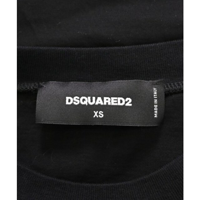 DSQUARED ディースクエアード Tシャツ・カットソー XS 黒