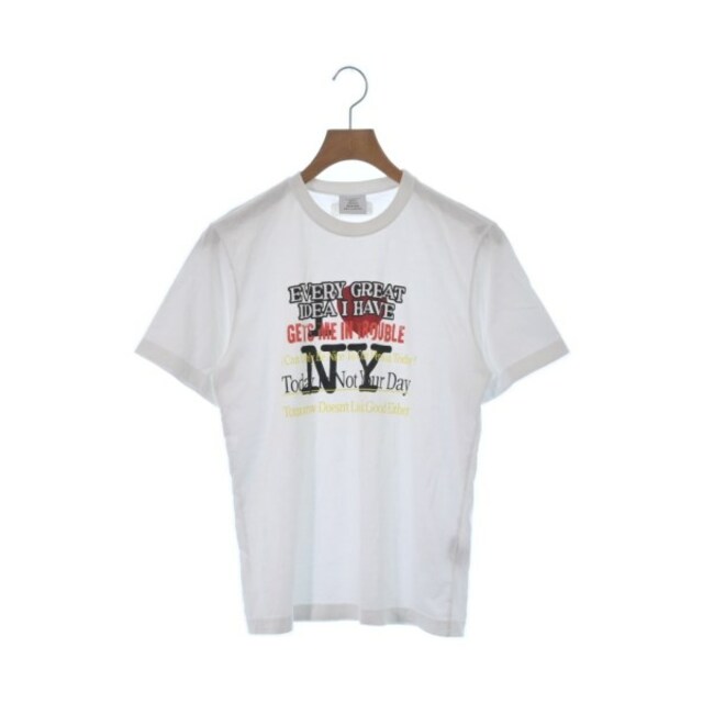 VETEMENTS(ヴェトモン)のVETEMENTS ヴェトモン Tシャツ・カットソー S 白 【古着】【中古】 メンズのトップス(Tシャツ/カットソー(半袖/袖なし))の商品写真