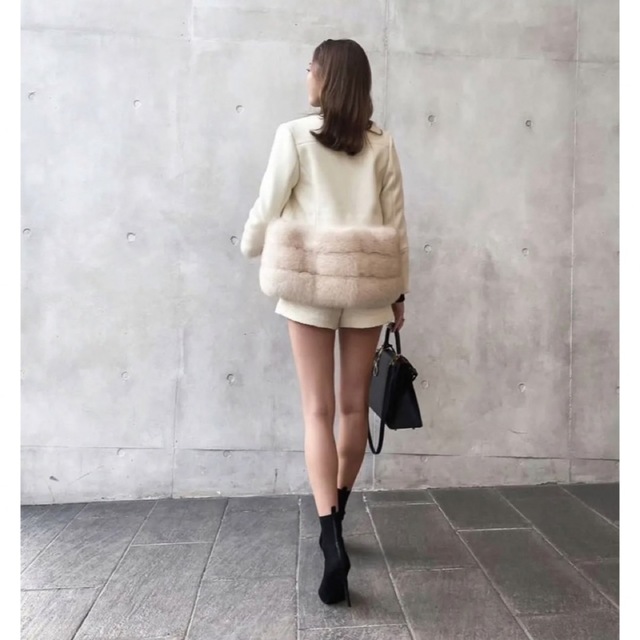 S&E様専用 シェリエ sheller FOXファーステップショートコート | www