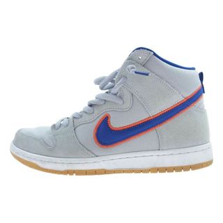 ナイキ(NIKE)のNIKE ナイキ スニーカー DH7155-001 SB Dunk High Rush Blue and Team Orange SB ダンク ハイ  ラッシュ ブルー アンド チーム オレンジ スニーカー 27.5cm【中古】(スニーカー)