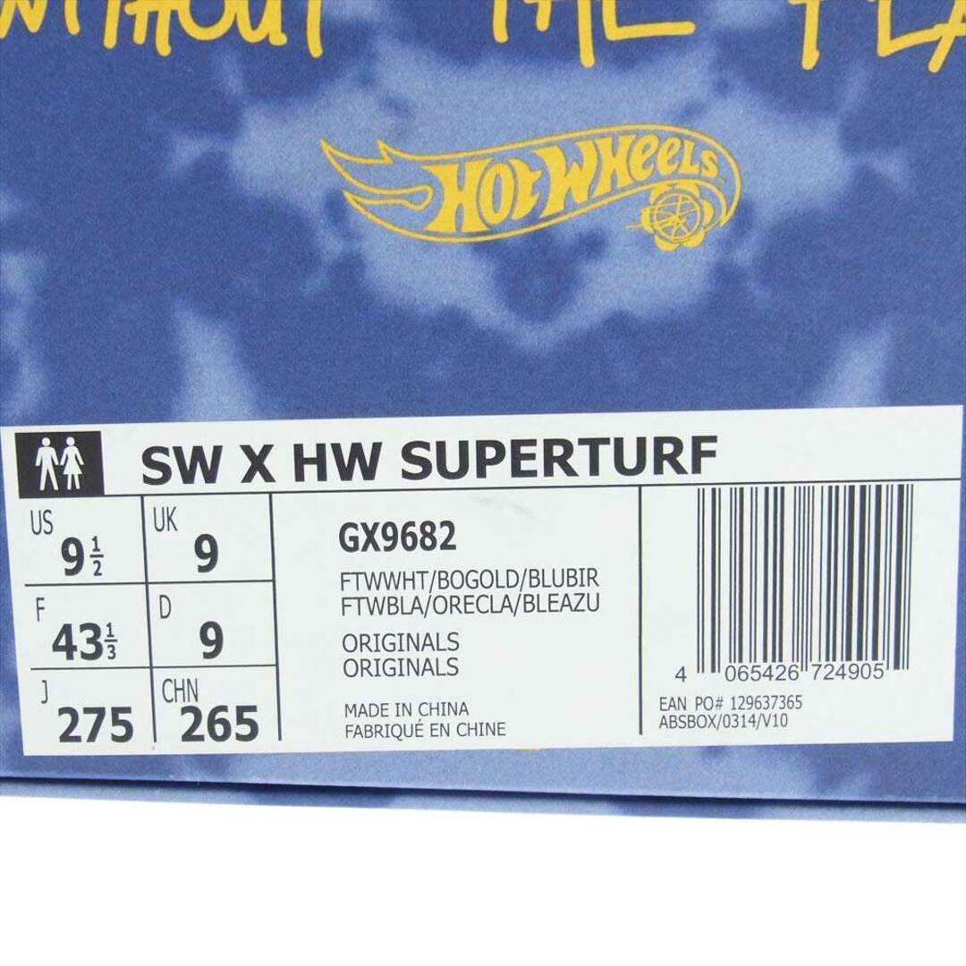 adidas(アディダス)のadidas アディダス スニーカー GX9682 × Hot Wheels ホットウィール × Sean Wotherspoon ショーン ウェザースプーン Superturf Adventure スーパーターフ アドベンチャー スニーカー 27.5cm【中古】 メンズの靴/シューズ(スニーカー)の商品写真
