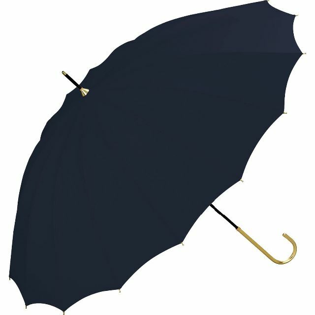 【色: ネイビー】【2023年】Wpc. 雨傘 16本骨ソリッド ネイビー 長傘