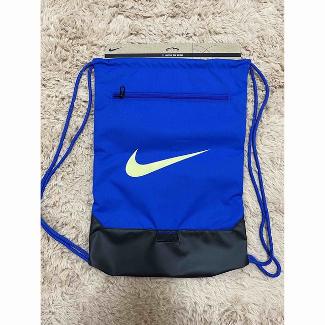 NIKE(ナイキ)のNIKE ナイキ ナップサック ジムサック ブルー メンズのバッグ(バッグパック/リュック)の商品写真