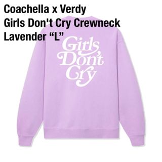 GIRLS DON'T CRY Crewneck purple L