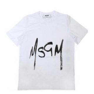 エムエスジイエム(MSGM)の新品未使用 MSGM Tシャツ ホワイト(Tシャツ(半袖/袖なし))