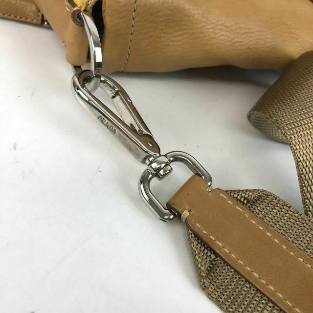 PRADA プラダ ナイロン ショルダーバッグ イエロー レディース ブランド