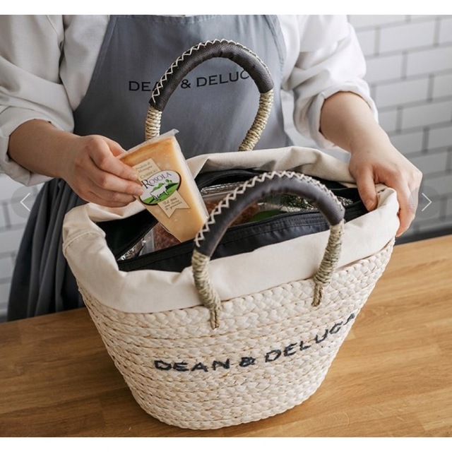 DEAN & DELUCA - DEAN＆DELUCA×BEAMS COUTURE保冷カゴバッグ小の通販 ...