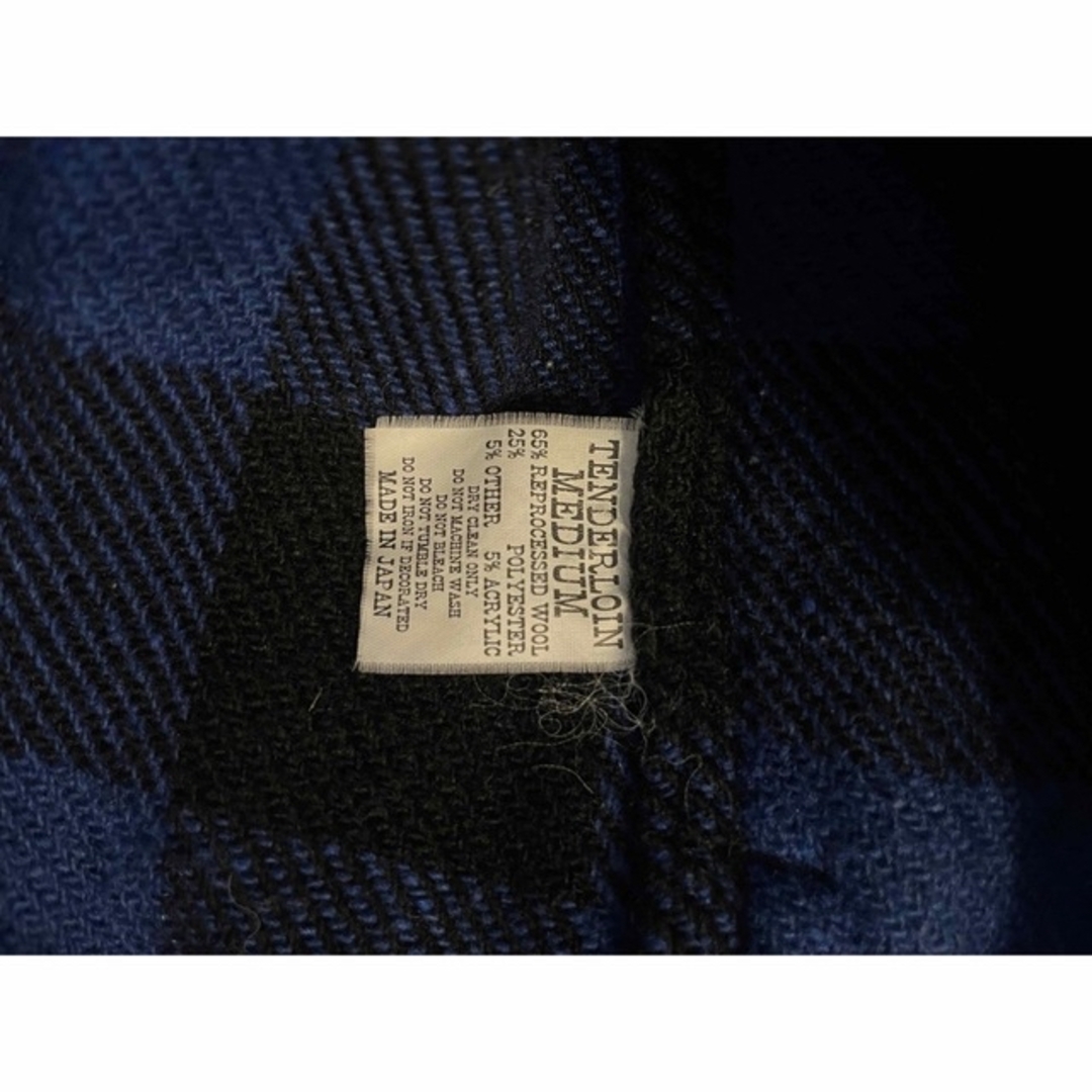 TENDERLOIN(テンダーロイン)のテンダーロイン　名作バッファローチェック　シャツジャケット　M メンズのジャケット/アウター(ブルゾン)の商品写真