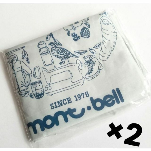mont bell(モンベル)のmont-bell 40周年記念 エコバッグ　 ショッピングバッグ　トートバッグ レディースのバッグ(エコバッグ)の商品写真