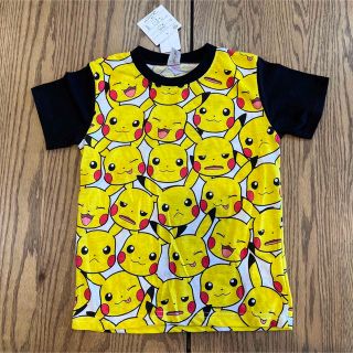 ポケモン(ポケモン)の《西松屋》ピカチュウ　Tシャツ　半袖Tシャツ★130(Tシャツ/カットソー)