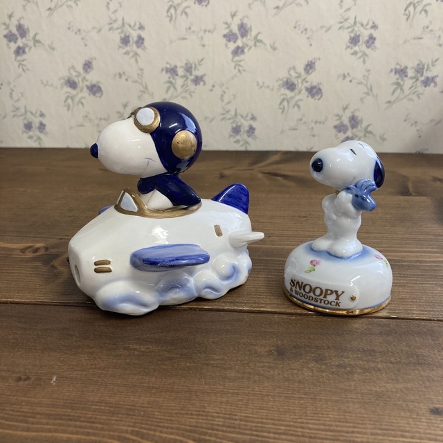 OnOFF】スヌーピーオルゴール陶器【ヴィンテージ】置物 OnOFF】スヌーピーオルゴール陶器【ヴィンテージ】置物