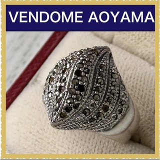 ヴァンドームアオヤマ(Vendome Aoyama)のヴァンドーム  マーカサイトリング　指輪　11号　シルバー925 上品(リング(指輪))