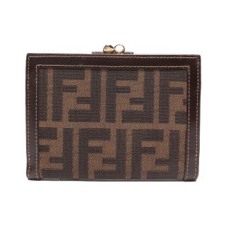 フェンディ(FENDI)のフェンディ FENDI 二つ折り財布 がま口 レディース(財布)