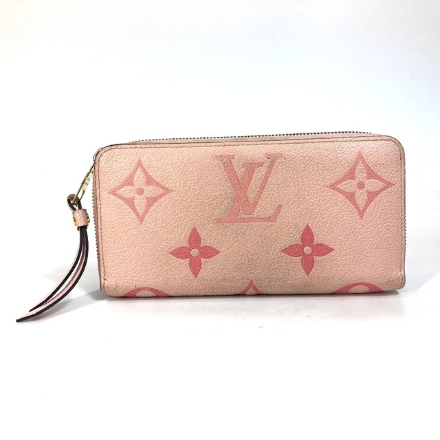 LOUIS VUITTON M80403 Monogram Empreinte By the-Pool Zippy Wallet Pink