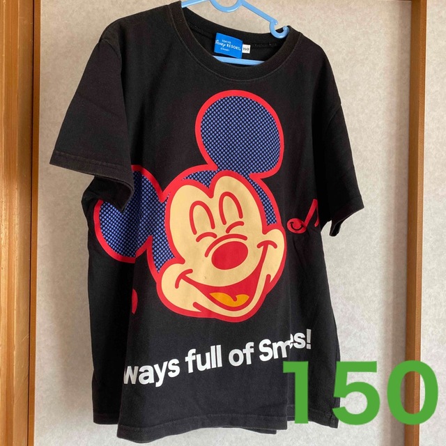 Disney(ディズニー)のゆね様専用ミッキー半袖Tシャツ150 キッズ/ベビー/マタニティのキッズ服男の子用(90cm~)(Tシャツ/カットソー)の商品写真