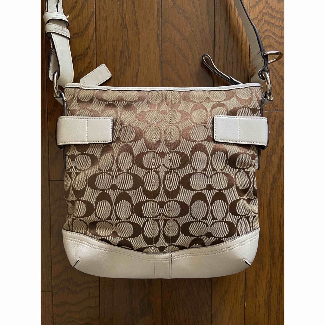 COACH - COACH コーチ ショルダーバッグ シグネチャー レザー COACH - COACH コーチ ショルダーバッグ シグネチャー レザー