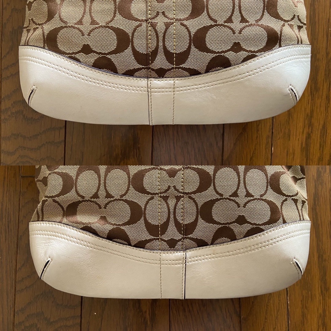 COACH - COACH コーチ ショルダーバッグ シグネチャー レザー COACH - COACH コーチ ショルダーバッグ シグネチャー レザー