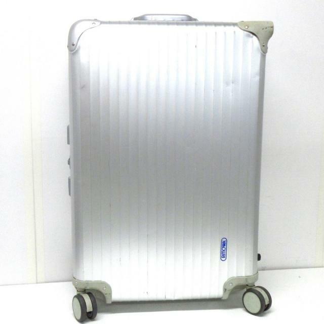 RIMOWA(リモワ) キャリーバッグ - シルバー - スーツケース/キャリーバッグ