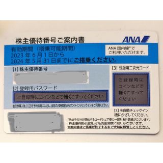 エーエヌエー(ゼンニッポンクウユ)(ANA(全日本空輸))のANA 株主優待券　2023.6.1〜2024.5.31(その他)