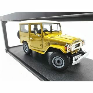 ミニカー CULT 1/18 トヨタ ランドクルーザー FJ40 イエロー